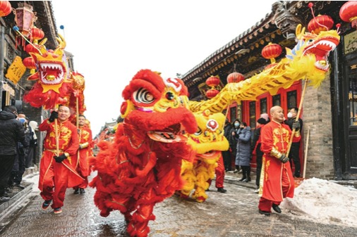 Enjoy winter folk cultural carnival in Shanxi