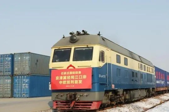 Beijing-Tianjin-Hebei region handles more China-Europe freight trains