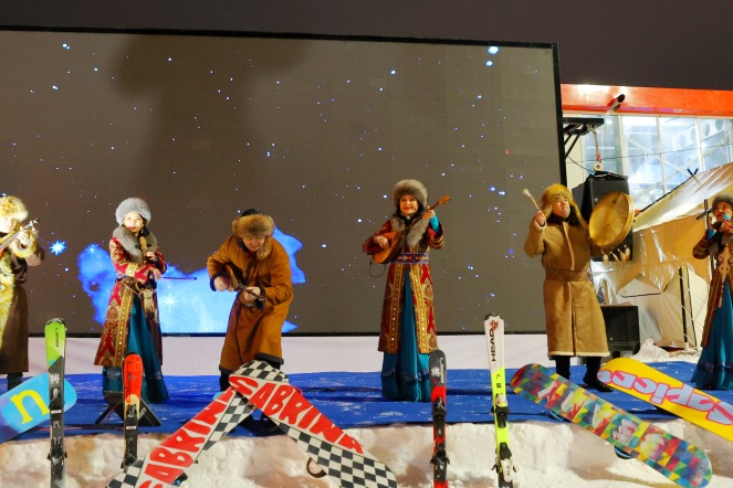 First ice and snow games open in Altay Xinjiang