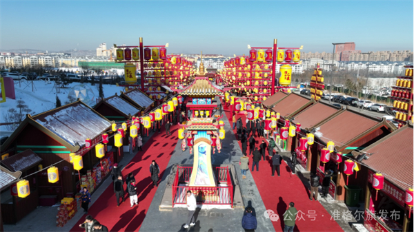 Chinese New Year festive atmosphere fills in Ordos