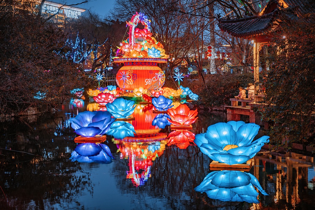 Lantern Festival illuminates Jinan