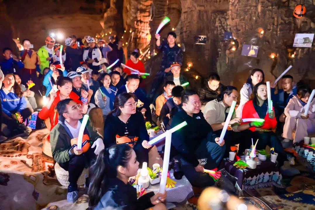 Village in Guiyang hosts unique cave music festival