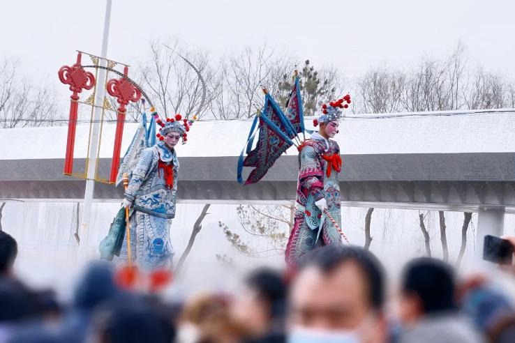 Talented youths highlight Chinese Lunar New Year celebration in Gansu