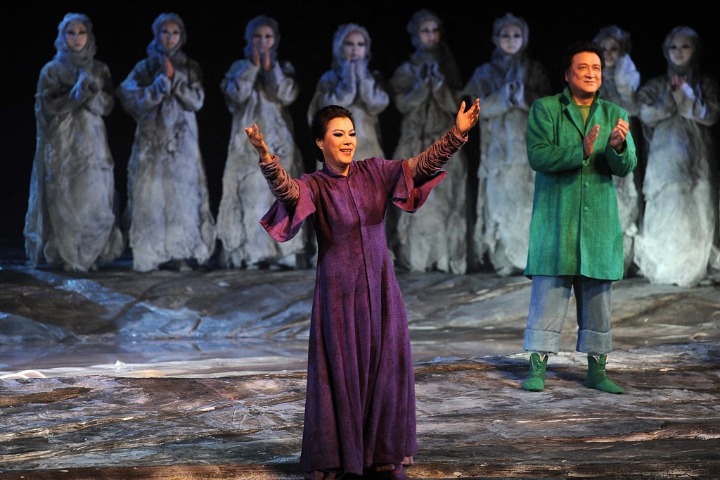 Chinese female opera virtuoso: Liang Ning