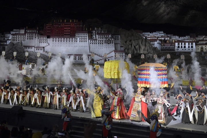 Historical drama commences new season in Xizang