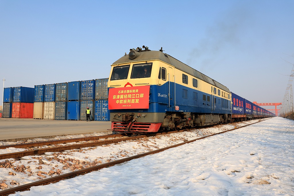 China-Europe freight train crucial to Beijing-Tianjin-Hebei region's development