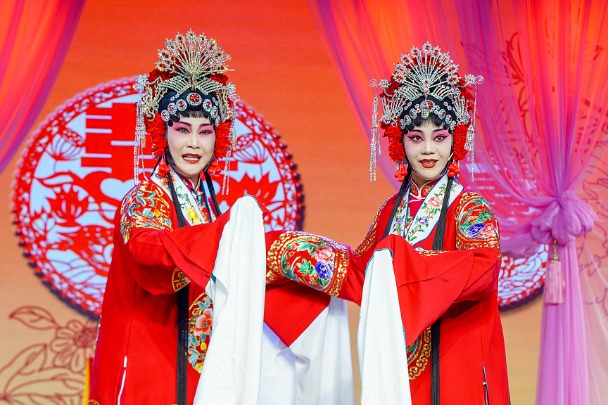 Classic Pingju Opera work rehearsed in Hebei