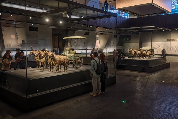 Bronze chariots, horses reunite at designated museum
