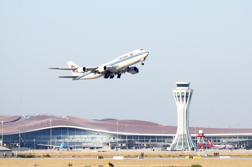 China's international flights increase