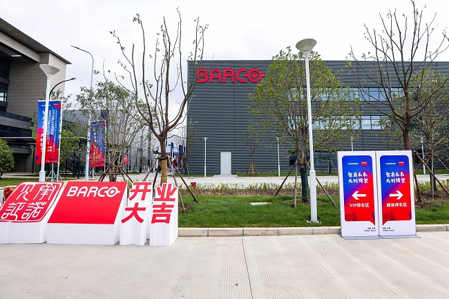 Barco ignites global vision with new tech hub in Wuxi