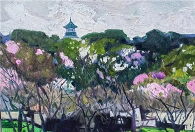Wuxi's landscapes captured in oil paintings enchant Paris