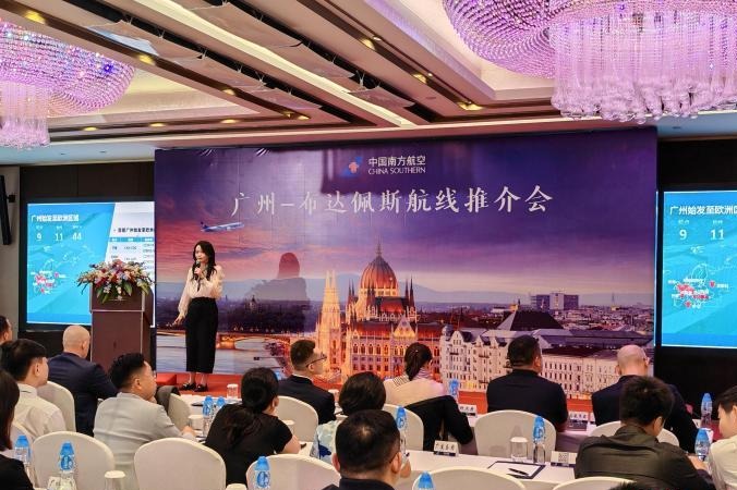 New flight to link Guangzhou with Budapest