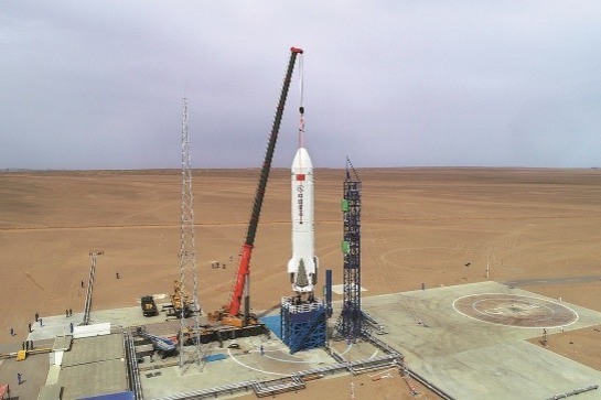China's reusable carrier rocket completes first 10-km VTOL test