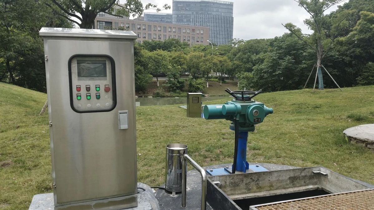 WND implements intelligent rainwater separation devices