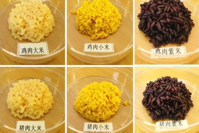 Researchers grow meat onto grains of rice