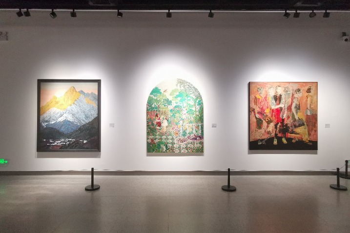 Hubei celebrates its debut lacquer painting exhibition
