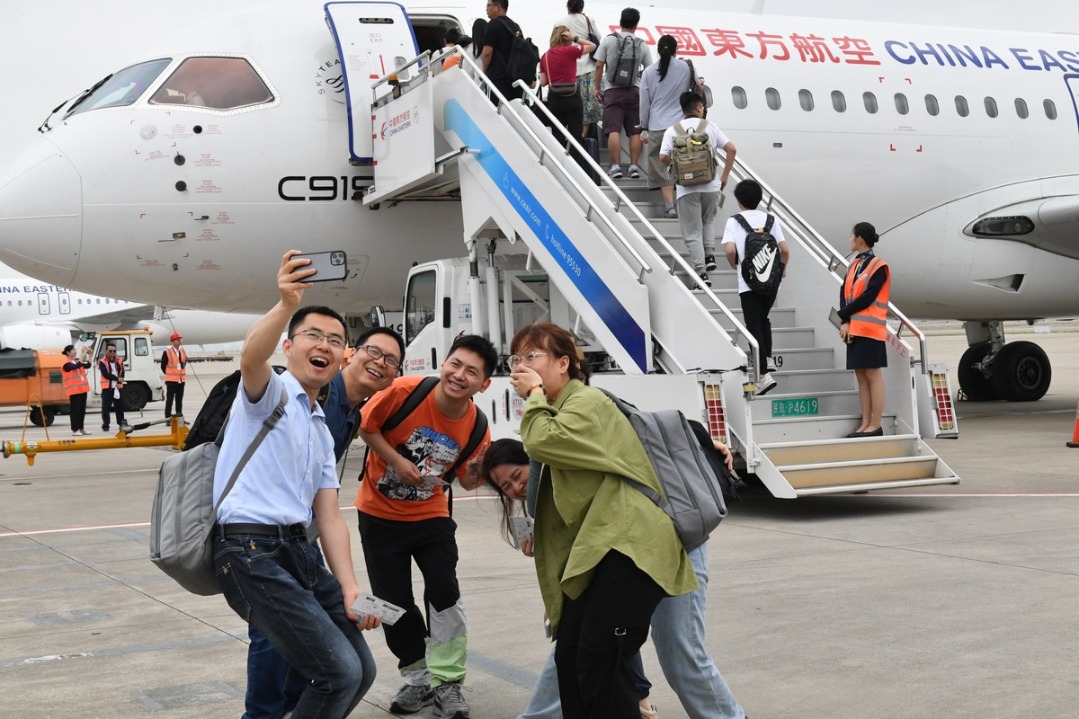 China's C919 plane welcomes its 500,000th passenger