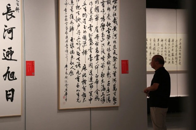 Henan exhibition highlights local artist’s calligraphy