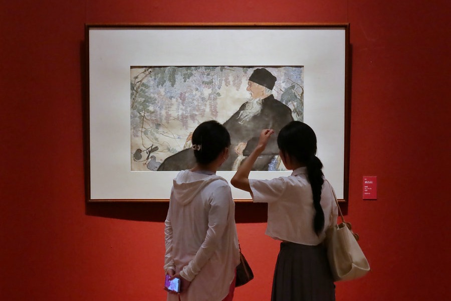 Rare painting on display at national art museum