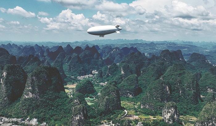 Sightseeing airship sold to first buyer