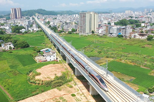 New high-speed rail sections opens in Guangdong