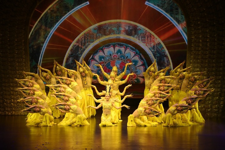 Musical inspired by Dunhuang mural put on stage