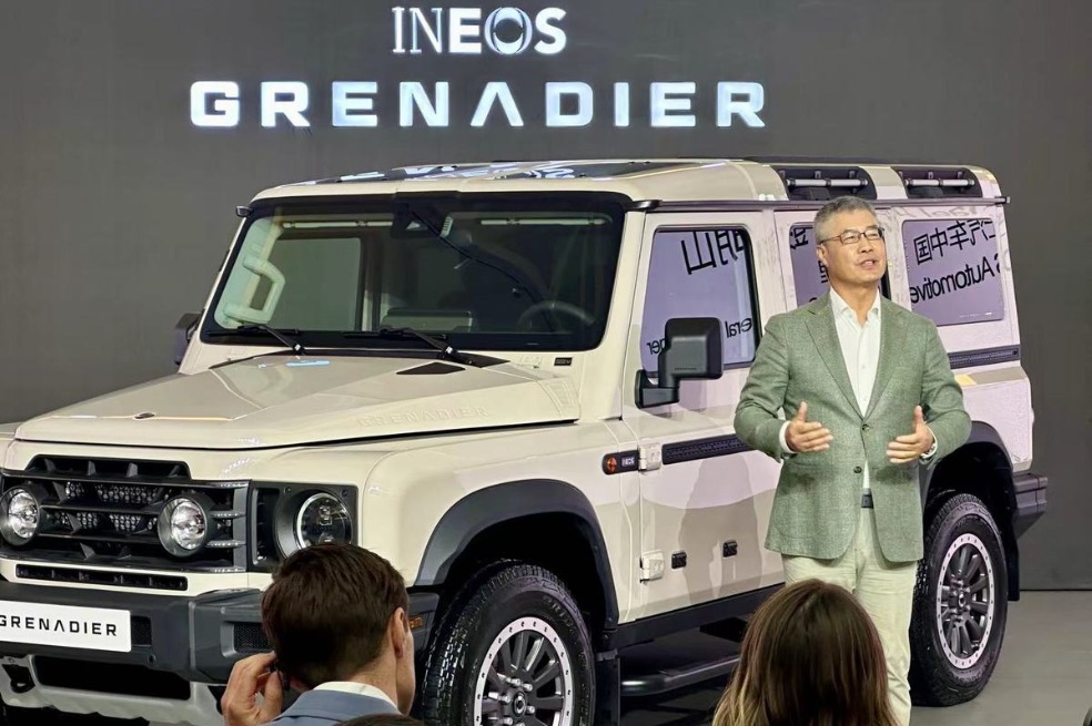 Ineos marches into China with Grenadier