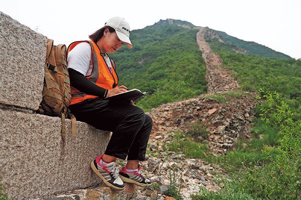 Village steps up for Great Wall mission