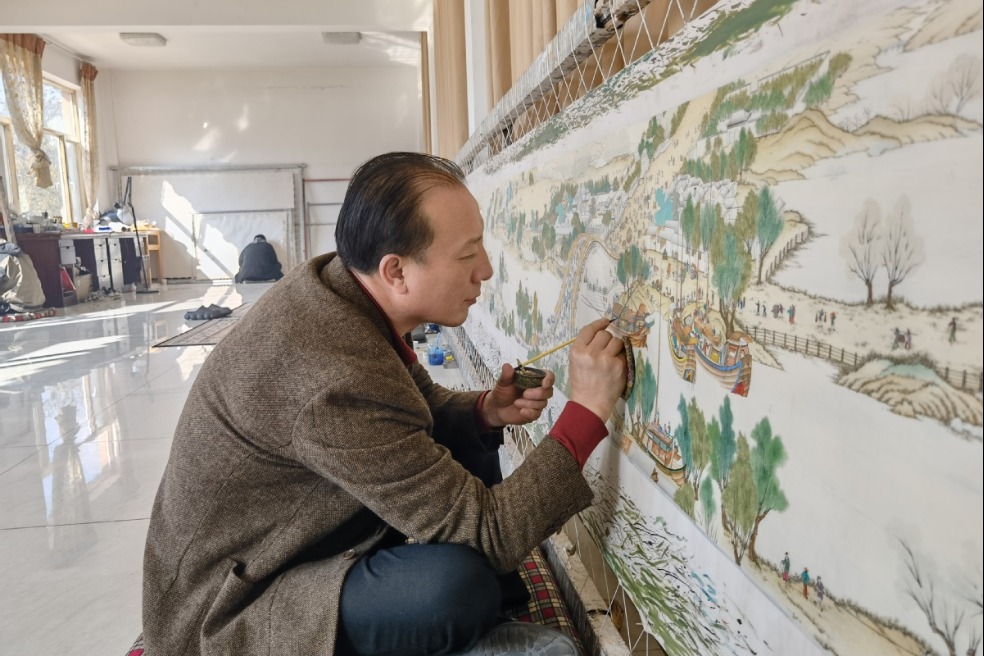 Pride in thangka tradition motivates artist