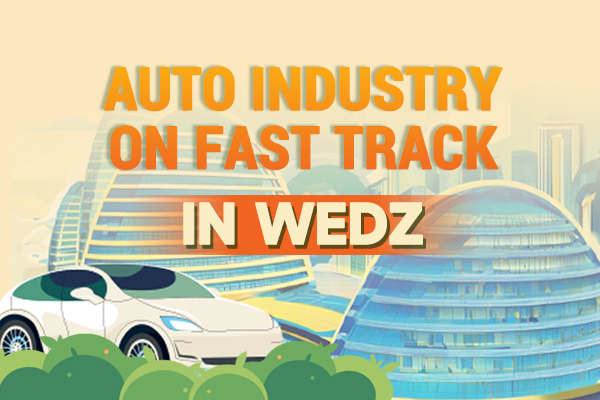 Auto industry on fast track in WEDZ