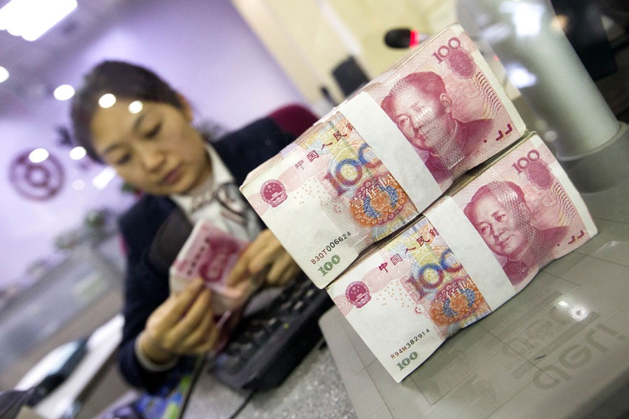 China's fiscal revenue down 2.2% in first three quarters