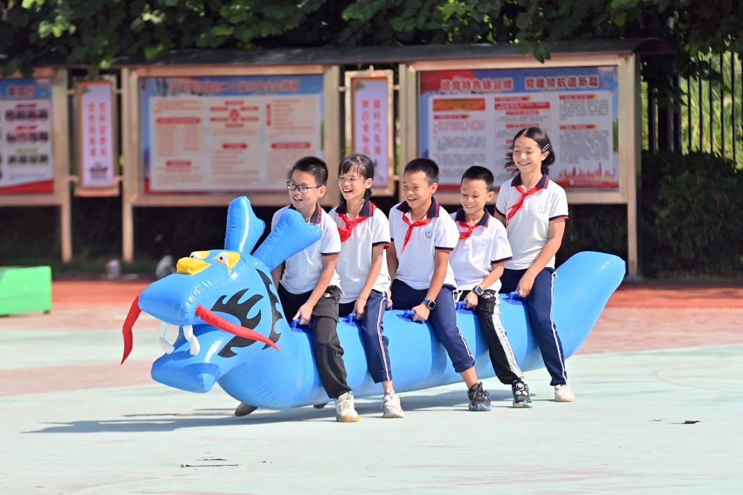 China explores cooperative education system for primary, middle school students