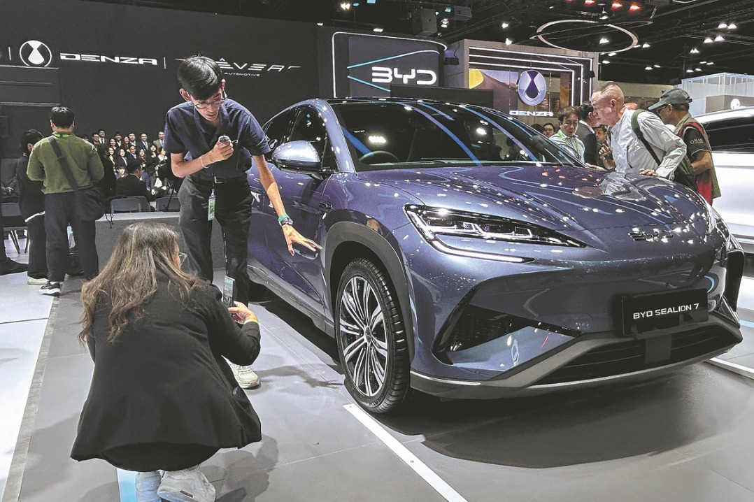 Chinese EV companies set to shine at Thailand expo