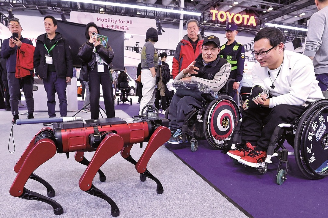 High-tech assistive devices highlighted at expo