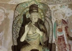 Grand Dunhuang art exhibition staged in Pudong