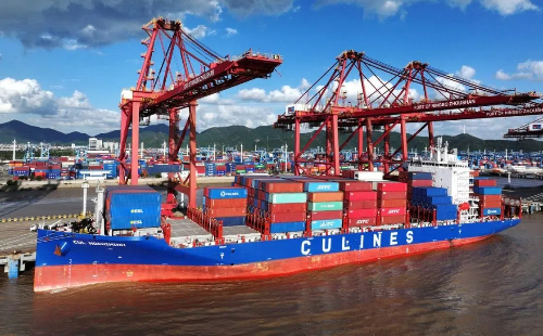 Important BRI shipping route added at Ningbo-Zhoushan Port