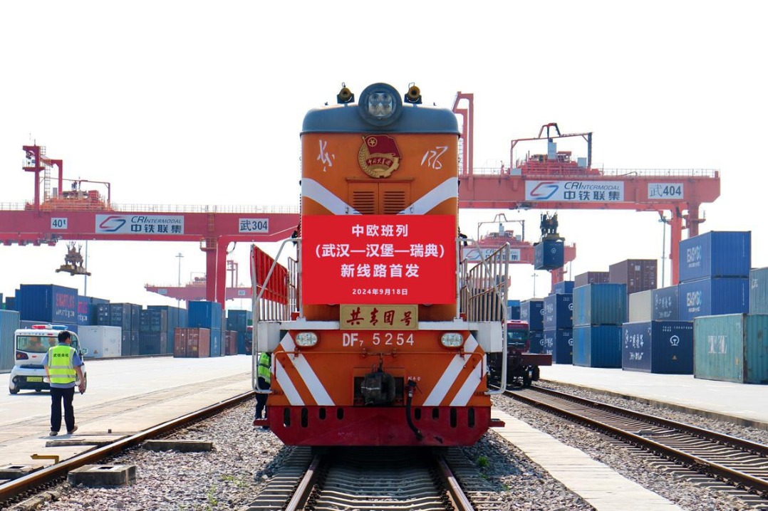 China-Europe railway boosts new energy trade to Gothenburg