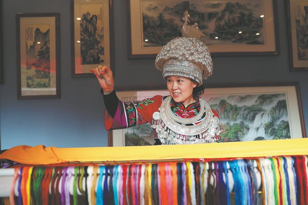 Miao embroidery tells stories of tradition and hope