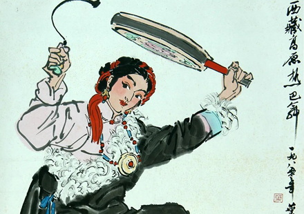 Ink paintings by contemporary Chinese artists on exhibit in Henan