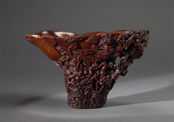 Donations of rhinoceros horn cups to the Shanghai Museum