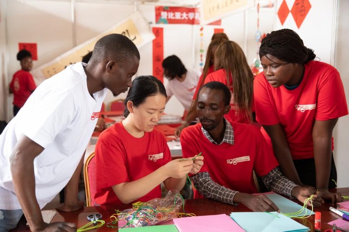 Ceremony held in Zambia to celebrate Spring Festival