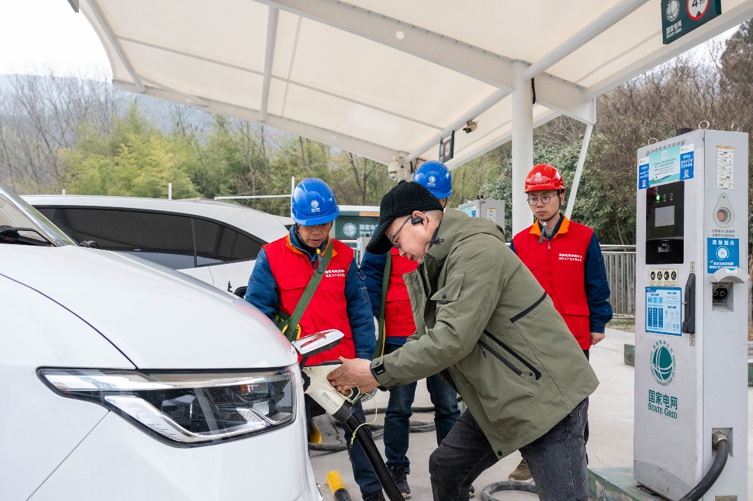 Highway NEV charging up 30% during Spring Festival holiday