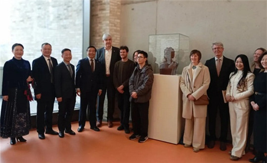 Statue of 'Wuxi Schindler' unveiled in Belgium