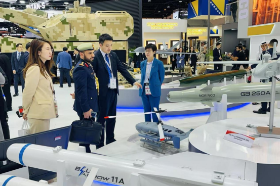 Chinese tech shines at UAE defense expo