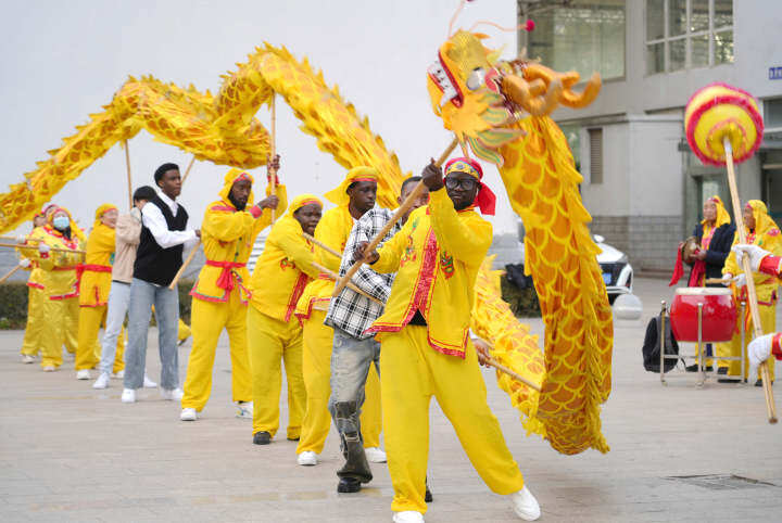 International students celebrate Chinese New Year at Nantong Vocational University