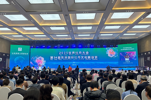 Peony cultural tourism festival opens, connecting Shandong with globe