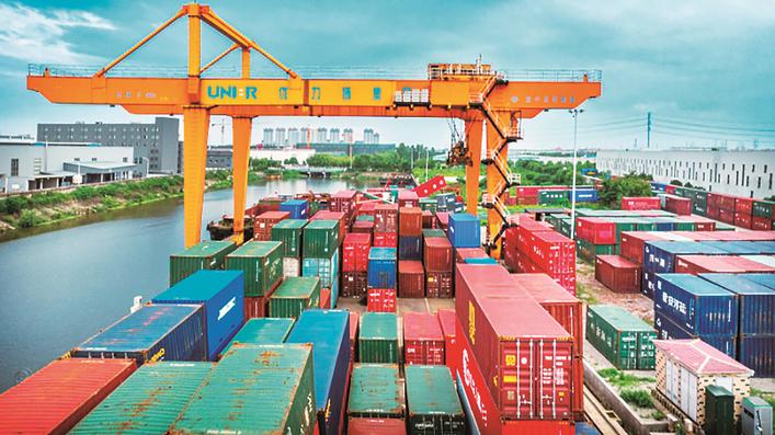 Taizhou's port throughput reaches 105 million tons in Q1