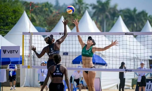 Xiamen hosts thrilling world beach volleyball event