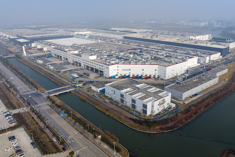 Tesla's Shanghai Gigafactory reports strong exports in April