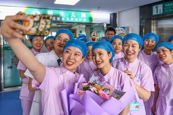 China recording 8% annual rise in registered nurses